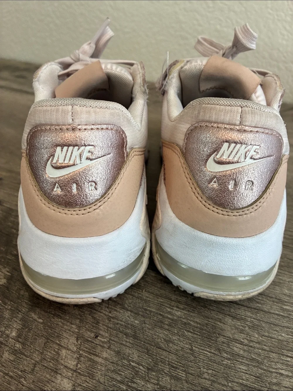 Nike Women’s Blush and Beige Air Max Low-Top Sneakers